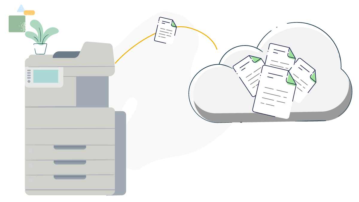 Copier Cloud Scanning