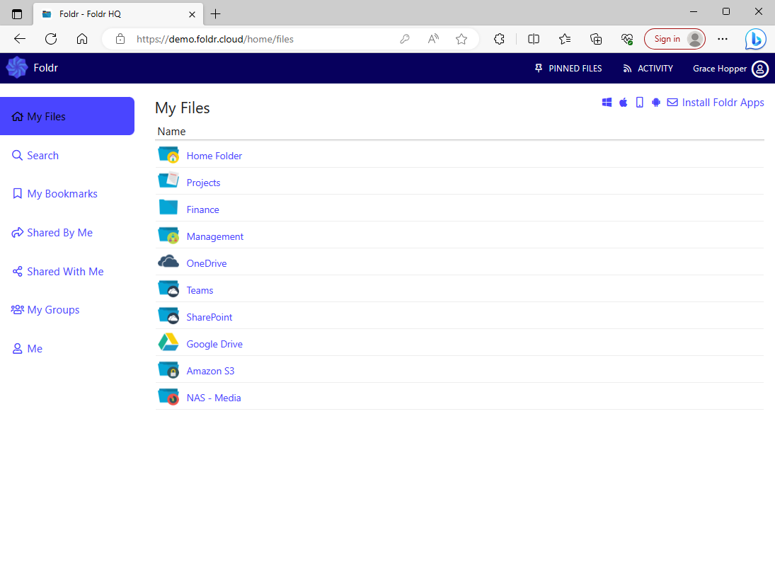 Foldr Files