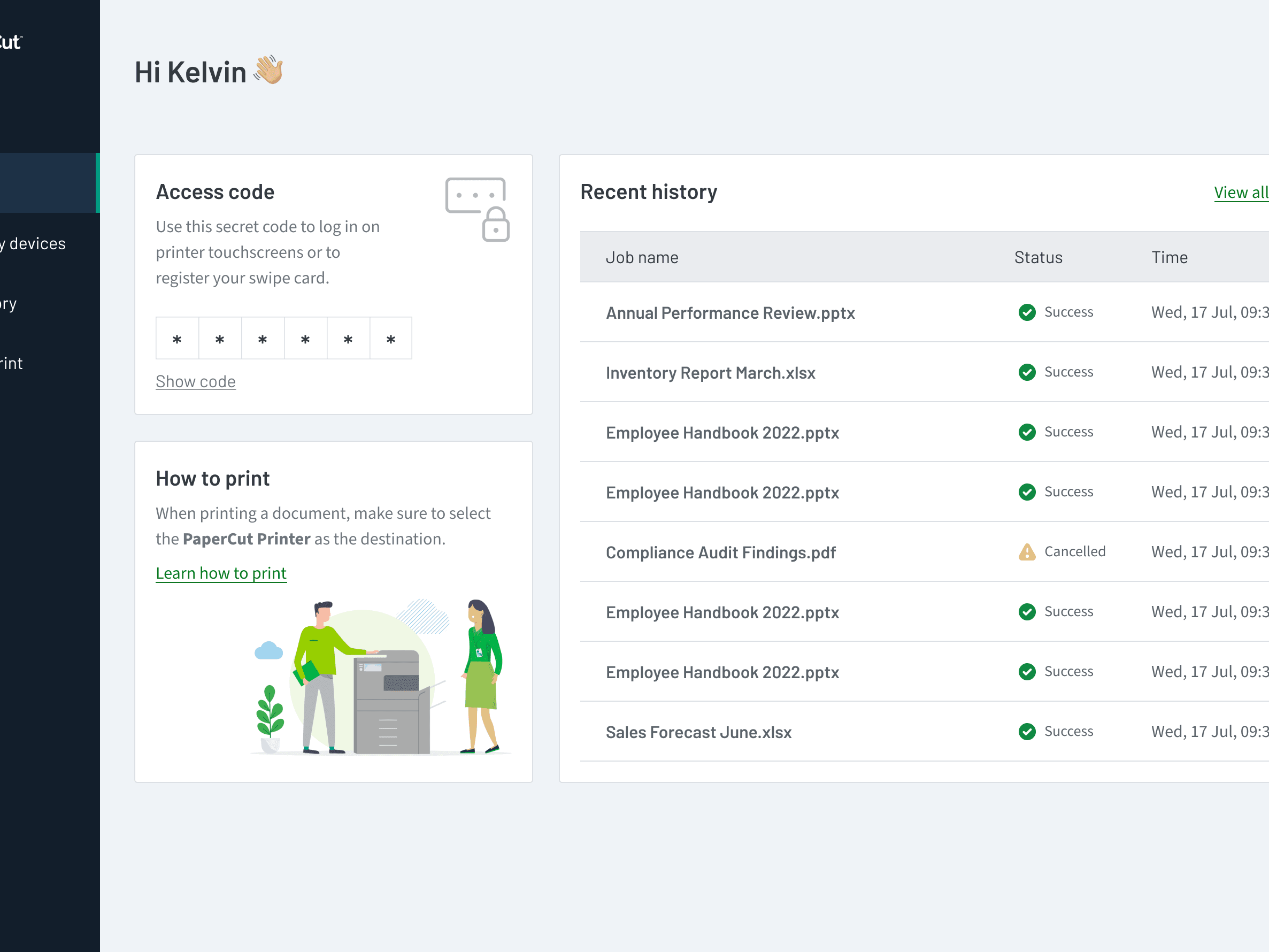 User Portal